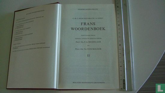 Wolters' Frans woordenboek II NL-FR - Bild 3