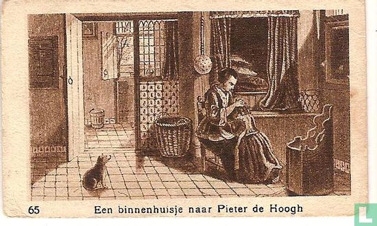 Een binnenhuisje naar Pieter de Hoogh