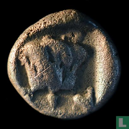 Rhodes, Caria  AR Hemidrachme  (Helios & Rose and rosehip) 88-84 BCE - Image 2