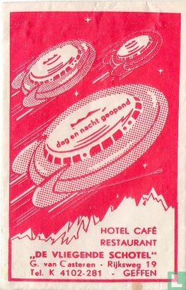 Hotel Café Restaurant "De Vliegende Schotel" - Bild 1