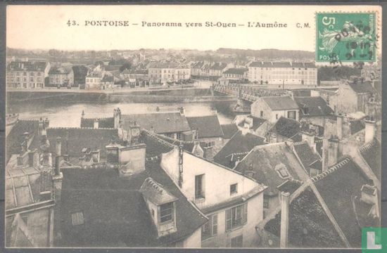 Pontoise, Panorama vers St- Ouen - l'Aumone
