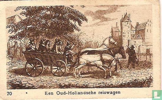 Een Oud-Hollandsche reiswagen