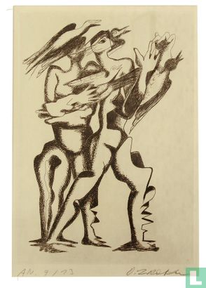 Ossip Zadkine Guillaume Apollinaire - Sept Calligrammes  - Image 2