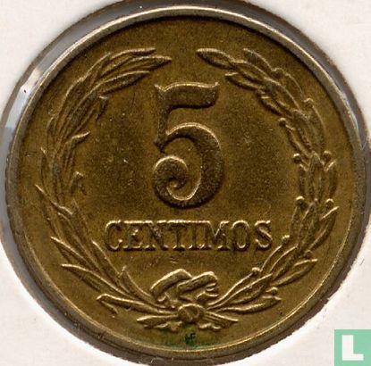 Paraguay 5 céntimos 1947 - Afbeelding 2