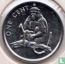Cook Islands 1 cent 2003 "Monkey" - Image 2