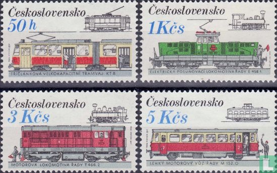 Locomotives and streetcars