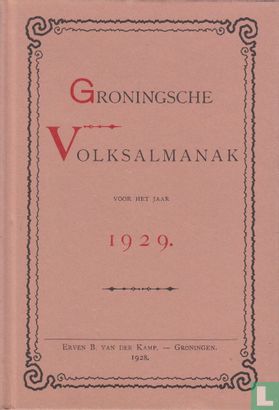 Groningsche Volksalmanak 1929 - Afbeelding 1
