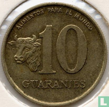 Paraguay 10 guaranies 1990 "FAO" - Image 2