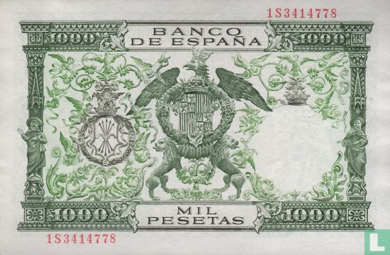 Spanien 1000 Peseten - Bild 2