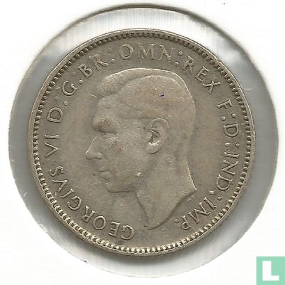 Australie 6 pence 1944  - Image 2