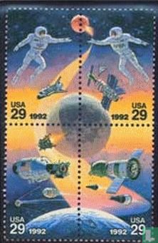 1992 Ruimtevaart met USSR (USA 1257)