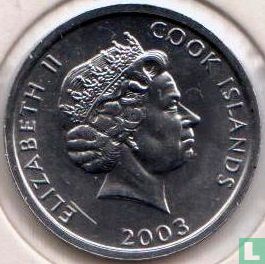 Cookeilanden 1 cent 2003 "Rooster" - Afbeelding 1