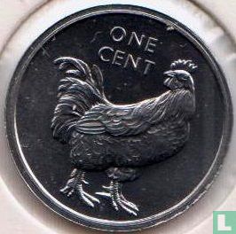 Cook-Inseln 1 Cent 2003 "Rooster" - Bild 2
