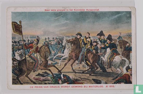 De prins van Oranje wordt gewond bij Waterloo - Bild 1