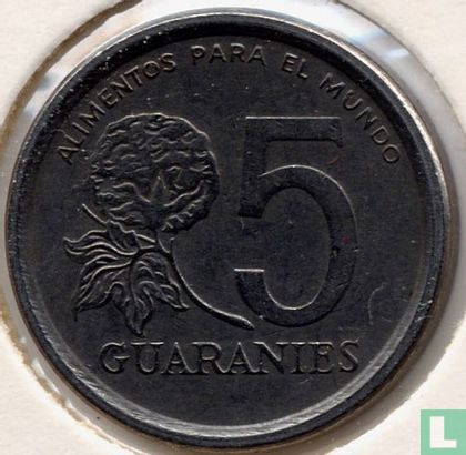 Paraguay 5 guaranies 1984 "FAO" - Image 2