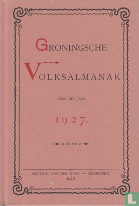Groningsche Volksalmanak 1927 - Image 1