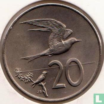 Cook Islands 20 cents 1987 - Image 2