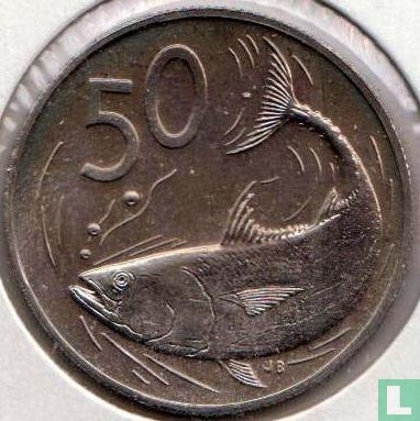 Cookeilanden 50 cents 1983 - Afbeelding 2