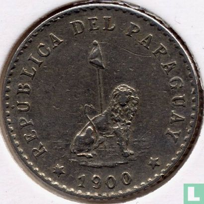 Paraguay 10 centavos 1900 - Afbeelding 1