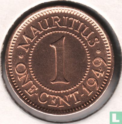 Mauritius 1 cent 1949 - Image 1