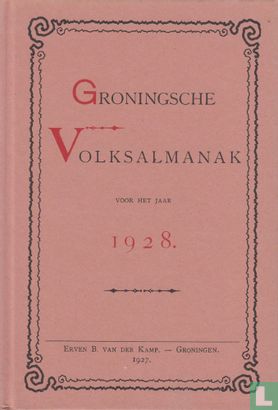Groningsche Volksalmanak 1928 - Bild 1