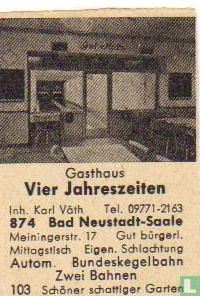 Gasthaus Vier Fahreszeiten - Karl Väth
