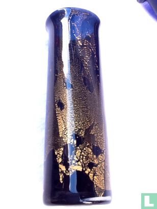 Azurene Black cylinder vaas  - Image 1