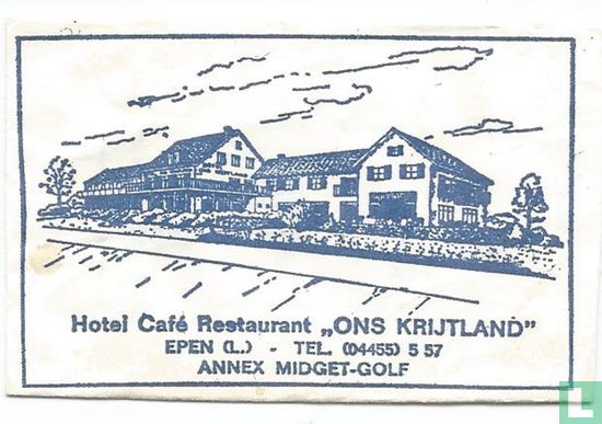 Hotel Café Restaurant "Ons Krijtland" - Afbeelding 1