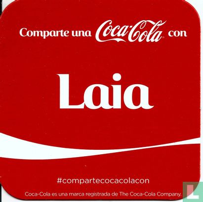 Comparte una Coca-Cola con Laia