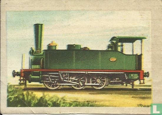 Tender-locomotief N° 127 Noord-Belgische.1873 - Afbeelding 1