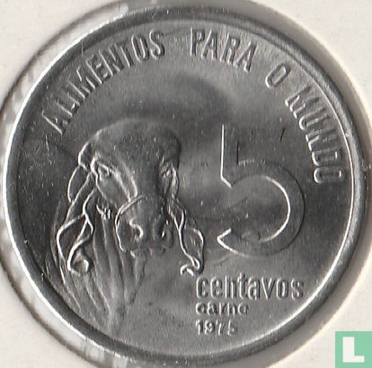 Brazil 5 centavos 1975 (type 2) "FAO" - Image 1