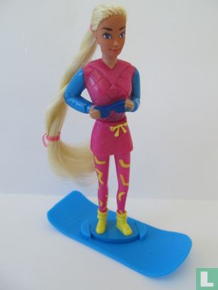 Winteraktie Barbie - Afbeelding 1