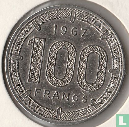 Cameroun 100 francs 1967 - Image 1