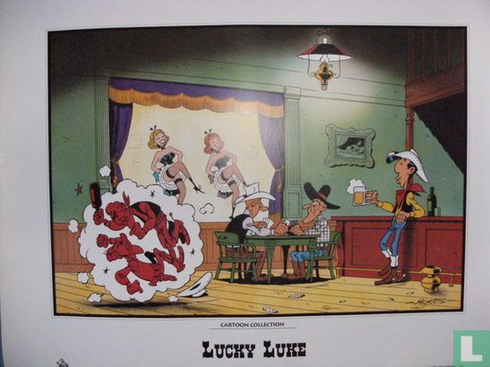 Lucky Luke au salon
