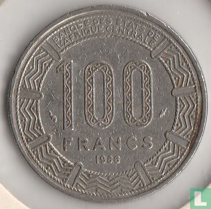 Cameroun 100 francs 1986 - Image 1