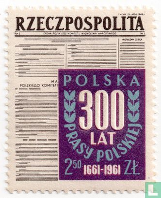 Polnische Presse 300 Jahre