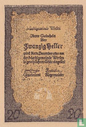 Deutschland 20 Heller 1920 - Bild 2