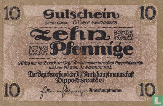 Allemagne 10 pfennig 1918 - Image 2