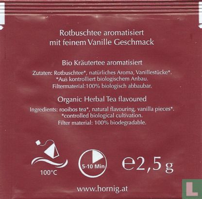 Bio Rotbusch Vanille - Bild 2