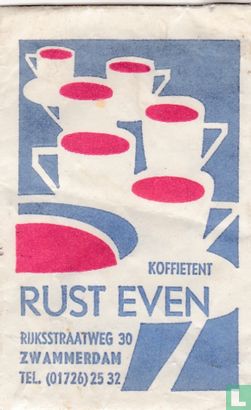 Koffietent "Rust Even"  - Afbeelding 1