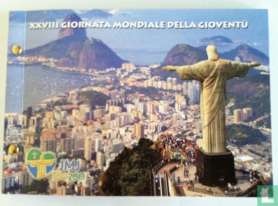 Vaticaan 2 euro 2013 (Numisbrief) "28th World Youth Day in Rio de Janeiro" - Afbeelding 3