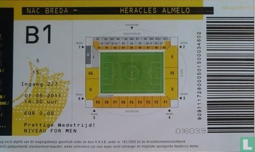 NAC Breda - Heracles Almelo