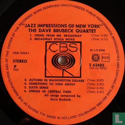 Jazz Impressions of New York - Image 3