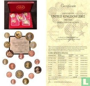 Verenigd Koninkrijk euro proefset 2002 - Afbeelding 3
