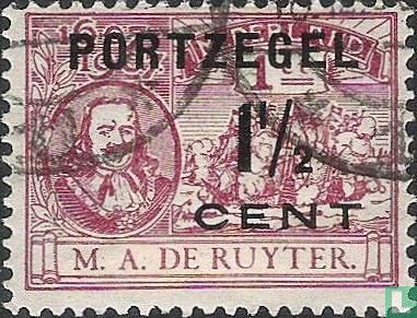 Postage due stamp (P) - Image 1
