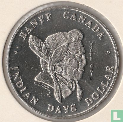 Canada 1 Indian Dollar BANFF 1976 - Image 2