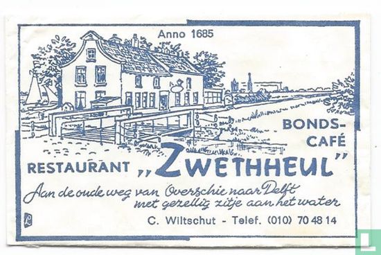 Bondscafé Restaurant "Zwethheul" - Afbeelding 1