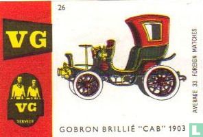 Gobron Brillé "cab" 1903 