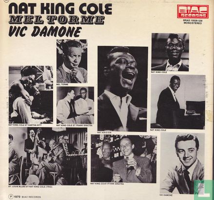 Nat King Cole, Vic Damone, Mel Torme at his rarest of all rare performances - Afbeelding 2