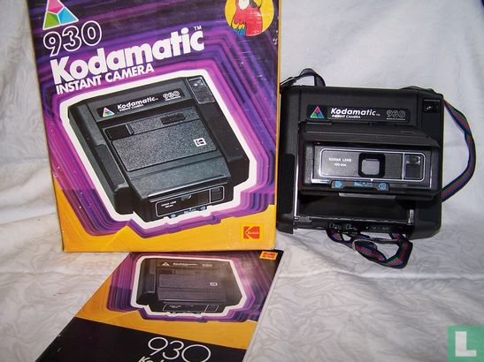 Kodamatic 930 instant camerain doos